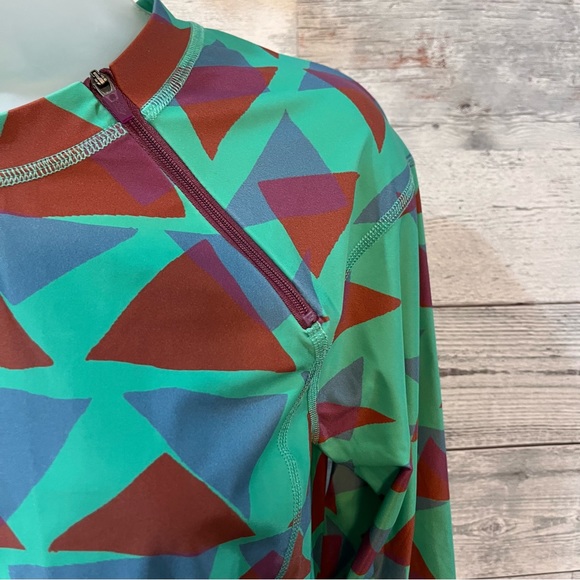 Free People Movement "Make Way" Printed Rasher Sport Top Size L - Picture 3 of 13